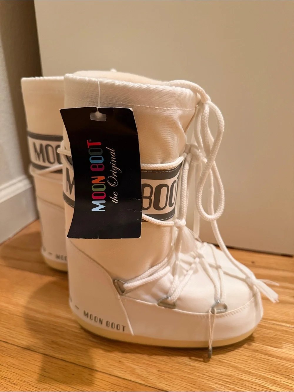 White Moon Boot Style Kid’s Winter Boots
